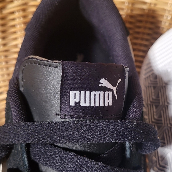 RARE NWOT 36699301 Puma Men's Astro Cup SL Sneakers Black Suede Size 9 - Picture 8 of 11